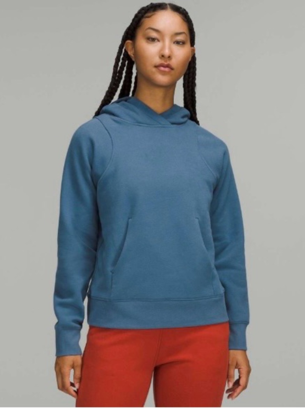 Lululemon Loungeful Hoodie Soft Denim 4